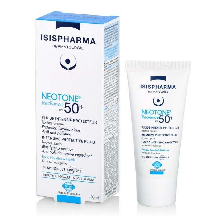 Isispharma Neotone Radiance SPF 50+ Fluide Intensif Protecteur - 30ml