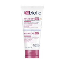 D-Biotic Rosabiotic Crème Solaire Peaux Sensibles à Rougeurs SPF 50+ Teinte Claire - 75ml