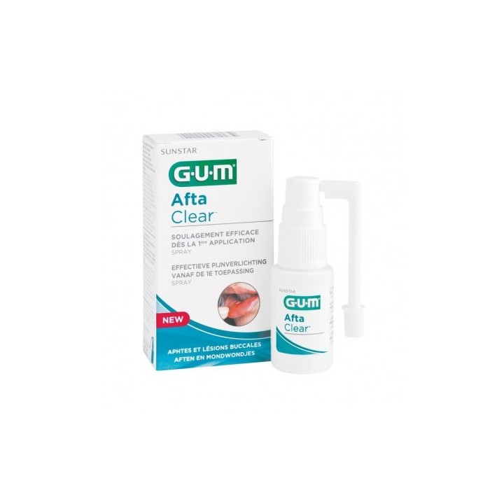GUM AftaClear Spray Aphtes & Lésions Buccales (Réf 2420) - 15ml