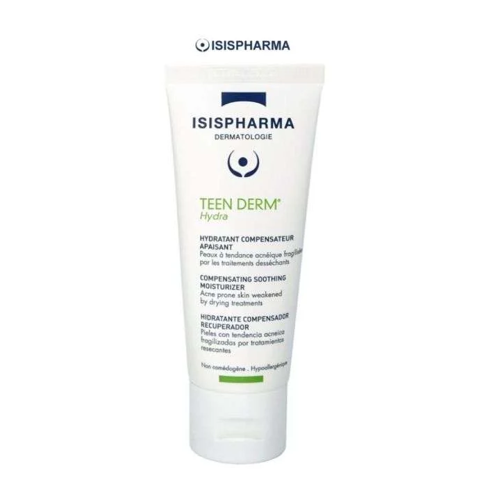 Isispharma Teen Derm Hydra Soin Hydratant Compensateur Apaisant - 100ml