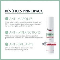 Pack Anti-Acné Expert Eucerin Dermopure Triple Action Sérum 40ml + Sun Crème SPF50+ 50ml