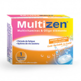 Multizen Multivitamines Tonus & Immunité (11 Vitamines) - 24 Comprimés
