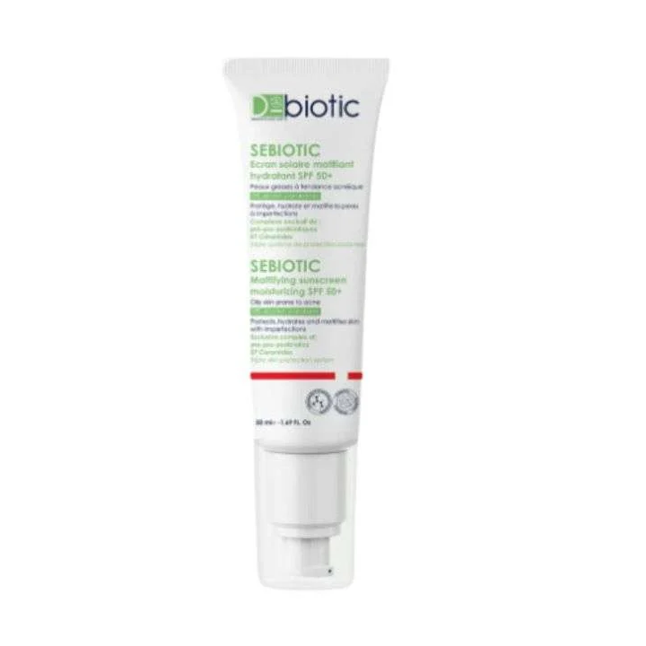 D-Biotic Sebiotic Écran Solaire Matifiant SPF 50+ - 50ml