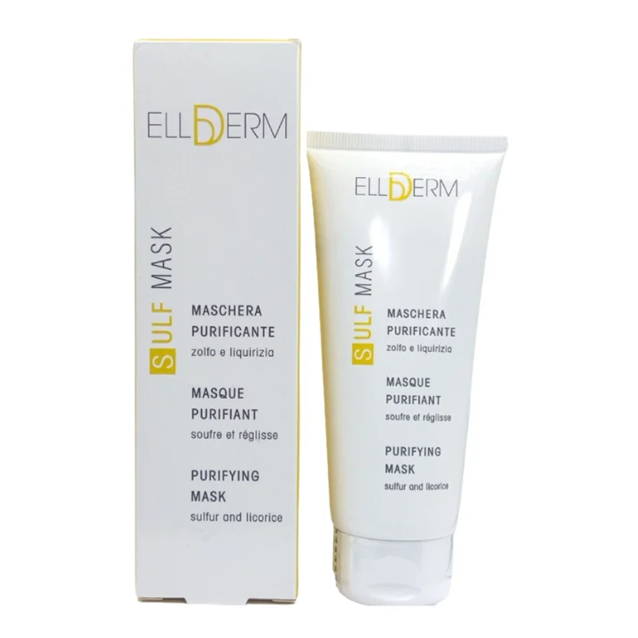 Ellderm Sulf Masque Purifiant au Soufre et à la Réglisse - 100ml