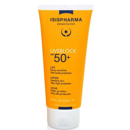 Isispharma Uveblock SPF 50+ Lait Peaux Sensibles - 100ml