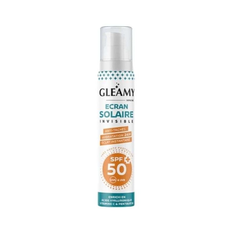 GLEAMY Ecran Solaire Invisible SPF50+ Anti Taches 50ml