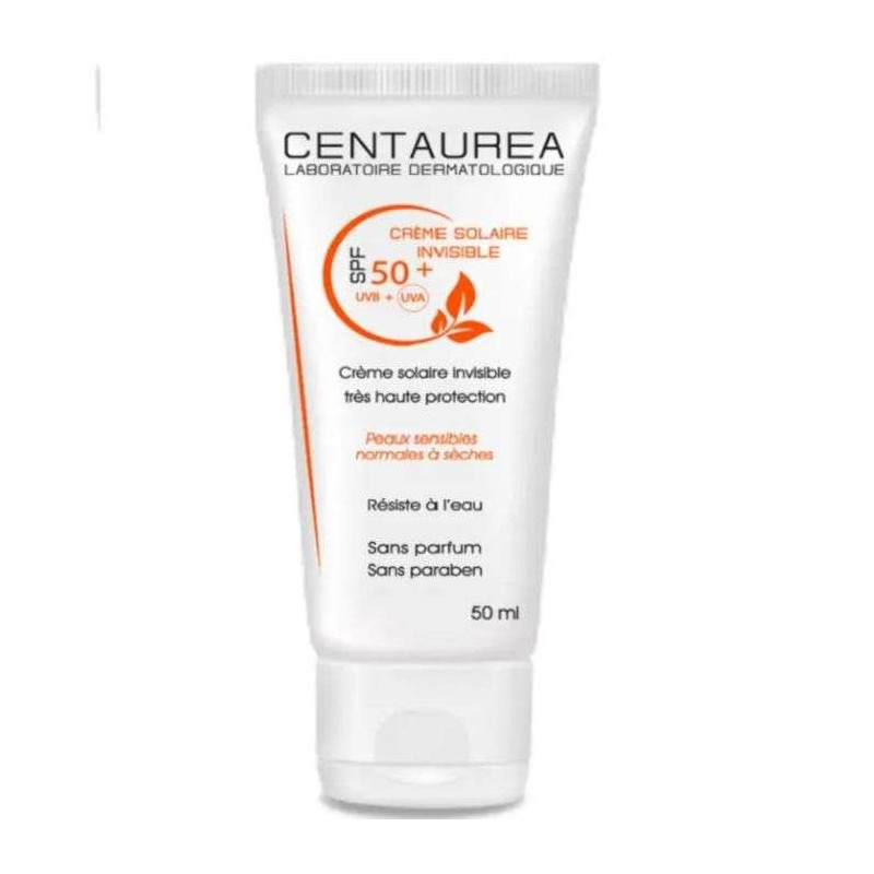 CENTAUREA Crème Solaire Invisible SPF 50+ 50ml
