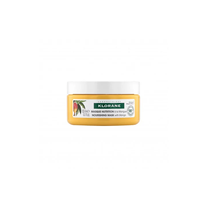Klorane Masque Nutrition Intense au Beurre de Mangue - 150ml