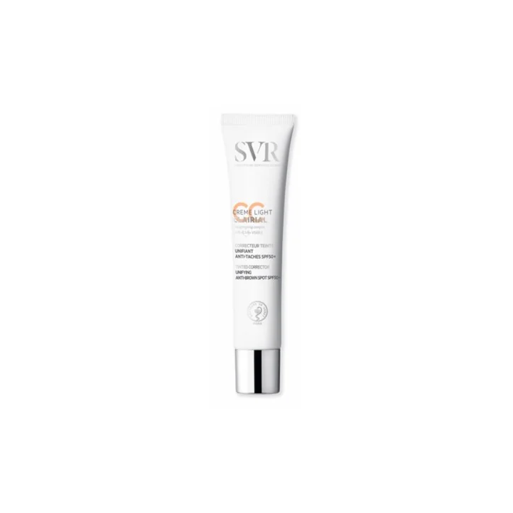 SVR Clairial CC Crème Correcteur Unifiant Anti-Taches SPF 50+ Teinte Light - 40ml