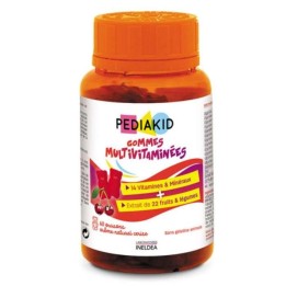 Pediakid Gommes Multivitaminées Croissance et Vitalité – 60 Oursons