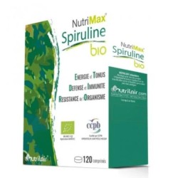 NUTRIMAX SPIRULINE BIO 120 Cp Tonus et Vitalité