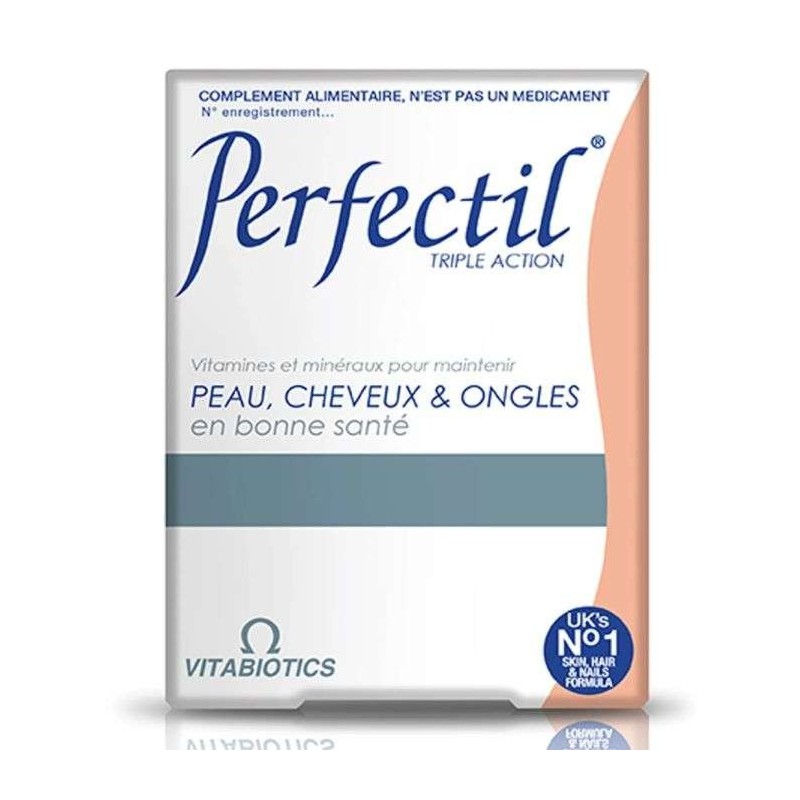 PERFECTIL TRIPLE ACTION Peau Cheveux et Ongles 30cp