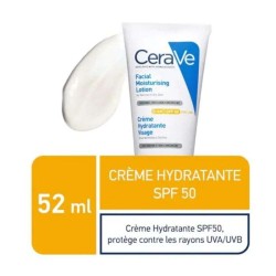 CERAVE CREME HYDRATANTE Visage SPF 50 52 ML