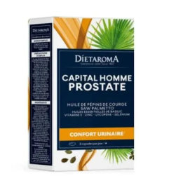 Dietaroma Capital Homme Prostate Confort Urinaire - 60 Capsules