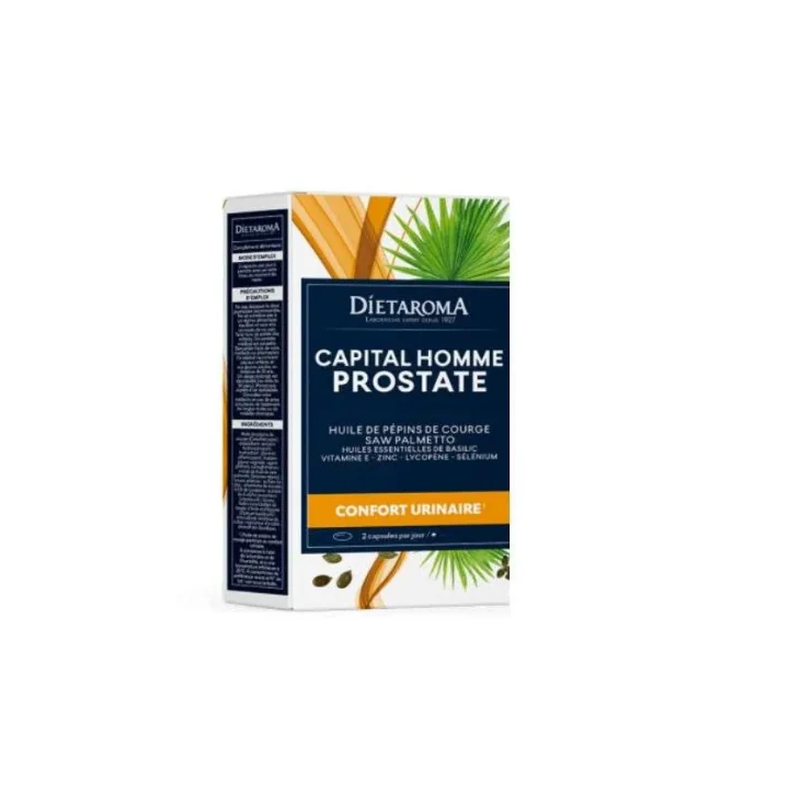 Dietaroma Capital Homme Prostate Confort Urinaire - 60 Capsules
