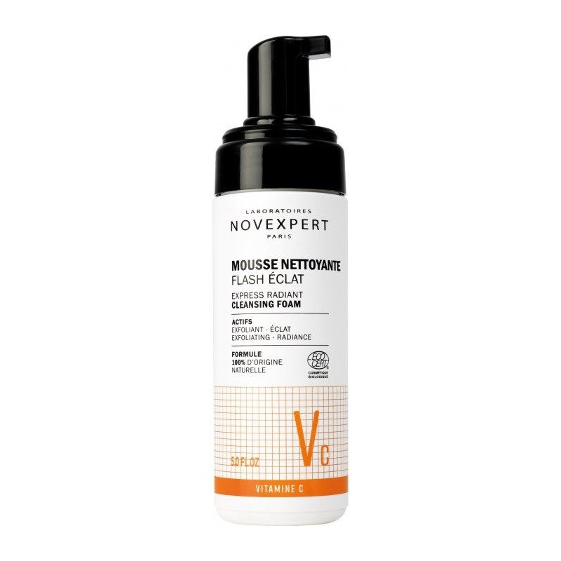 NOVEXPERT FLASH ÉCLAT Mousse Nettoyante 150 ML