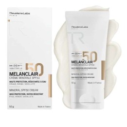Ravelene Labs Melanclair Crème Minérale SPF 50 Haute Protection – 50g