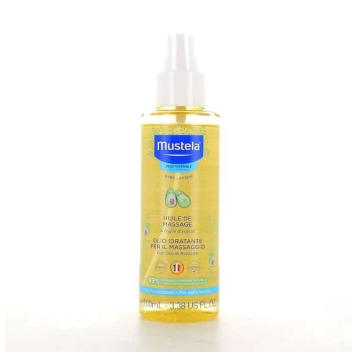 Mustela Huile de Massage Nourrissante Bébé à l'Avocat – 100ml