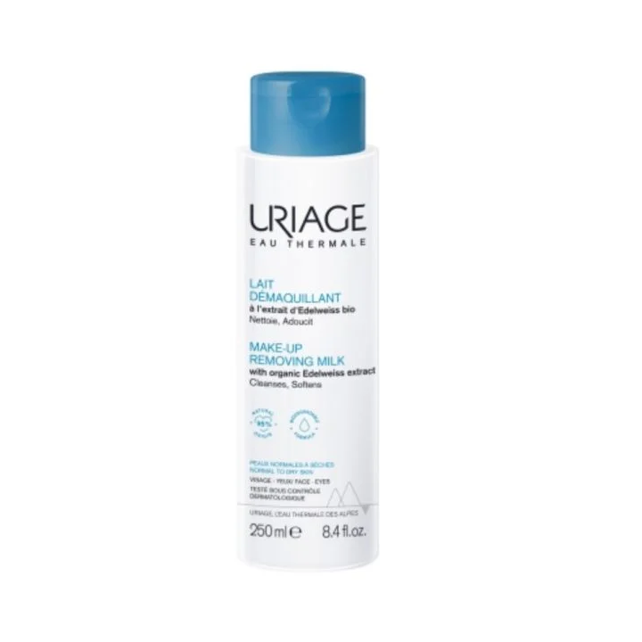 Uriage Lait Démaquillant Thermal Peaux Normales à Sèches – 250ml