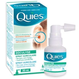 Quies Doculyse Spray Auriculaire Anti-Bouchons de Cérumen – 30ml