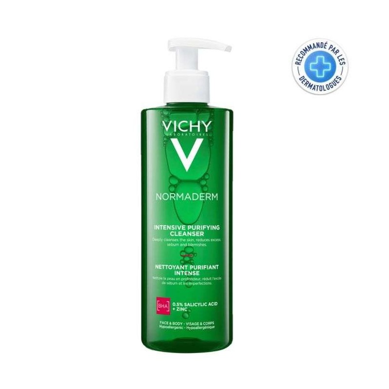 VICHY NORMADERM GEL PURIFIANT INTENSE PEAU GRASSE ET ACNEIQUE 400ml