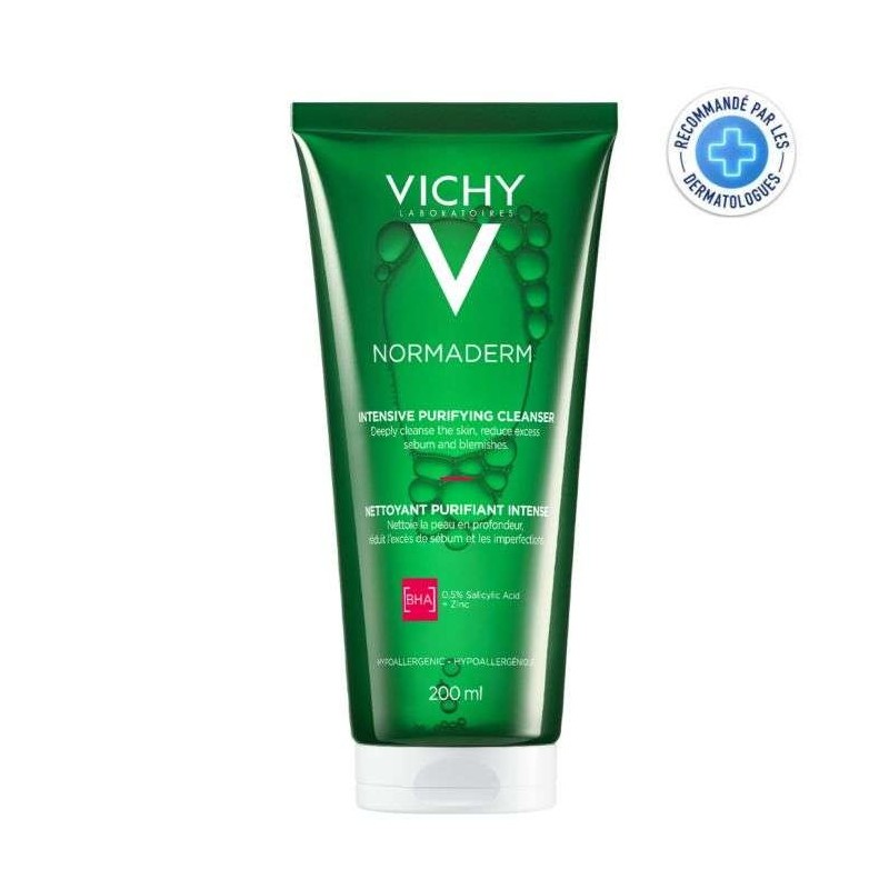 VICHY NORMADERM GEL PURIFIANT INTENSE PEAU GRASSE ET ACNEIQUE 200ml