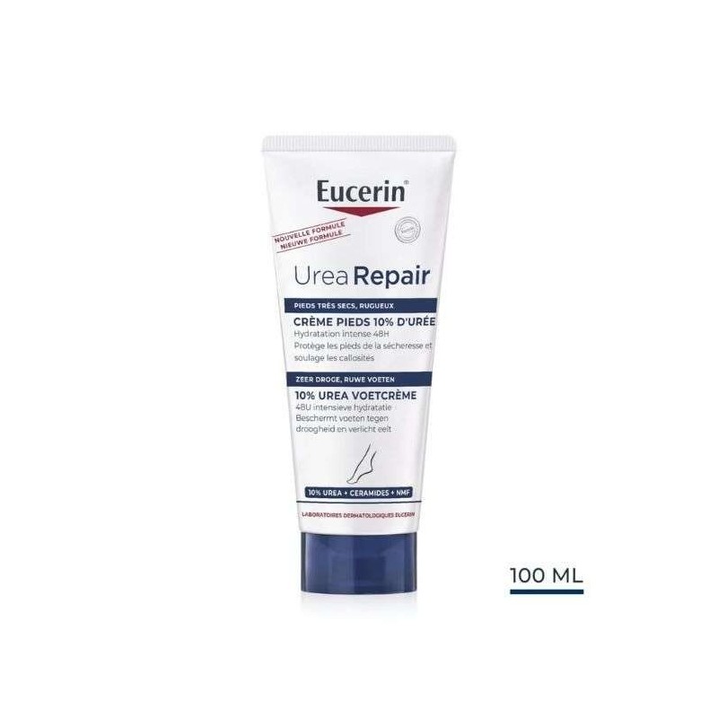 EUCERIN UREA REPAIR PLUS CREME PIEDS 10% D'UREE 100ml