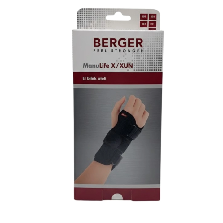 Berger Attelle de Poignet Droite  Manulife BG-304 - Taille Standard