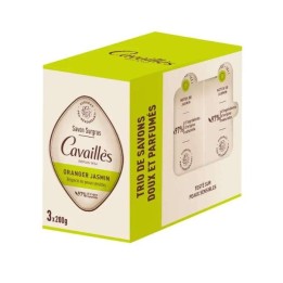 Rogé Cavaillès Trio de Savons Doux et Parfumés Oranger Jasmin - 3x200g