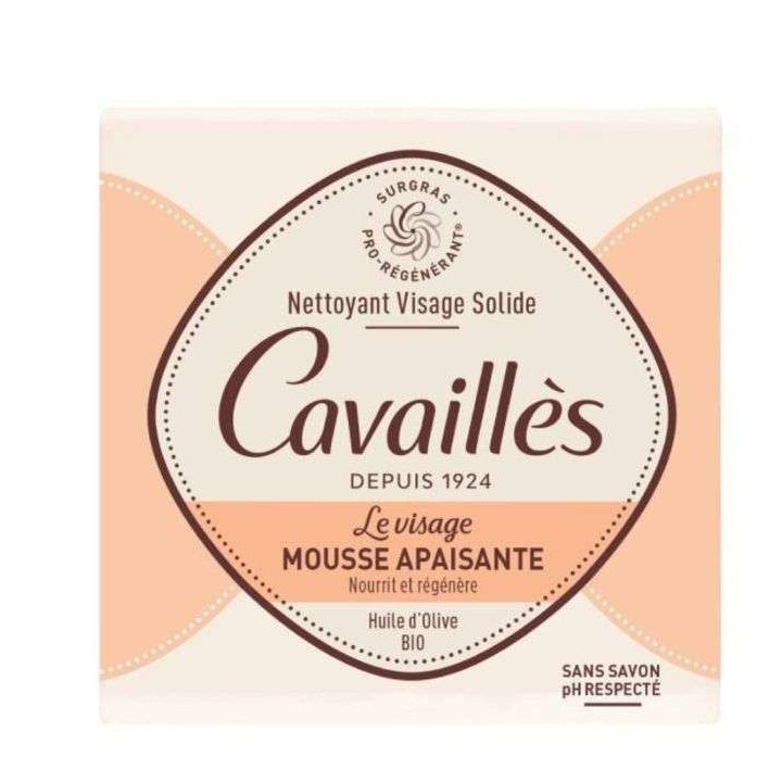 Rogé Cavaillès Le Visage Savon Solide Mousse Apaisante