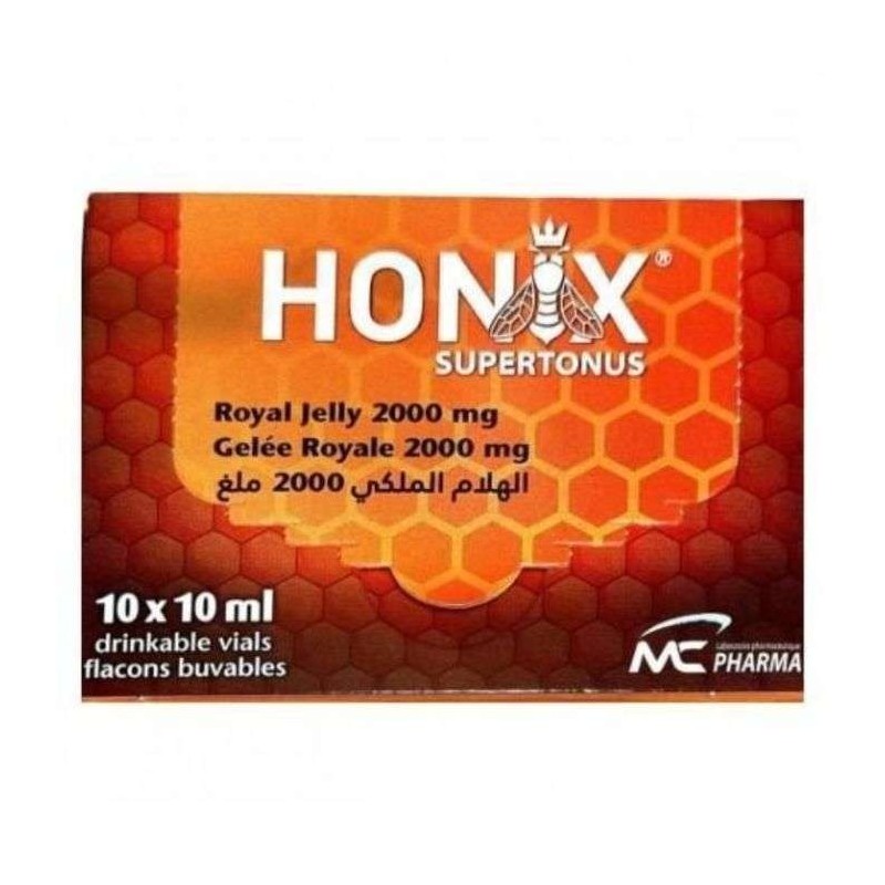 HONIX SUPERTONUS ROYAL JELLY 2000 MG 10*10ML