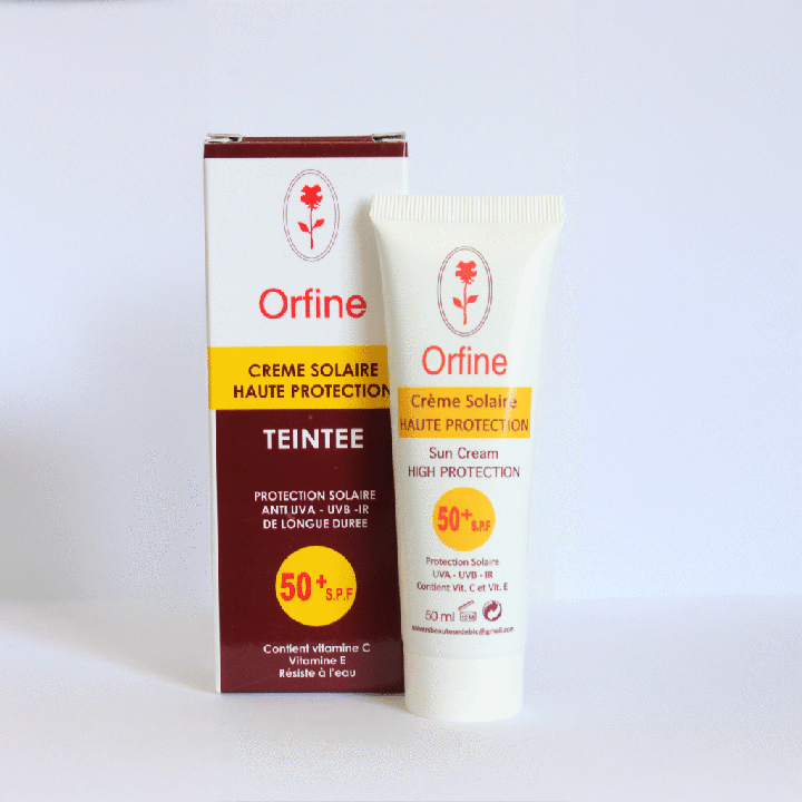 Orfine Crème Solaire Teintée SPF 50+