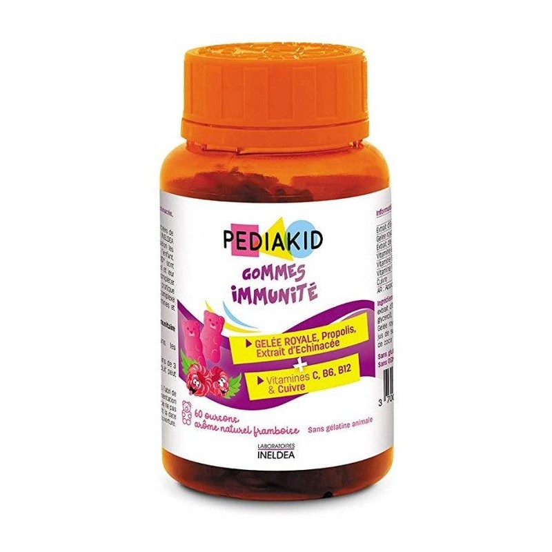 PEDIAKID Gommes Immunité 60 GOMMES