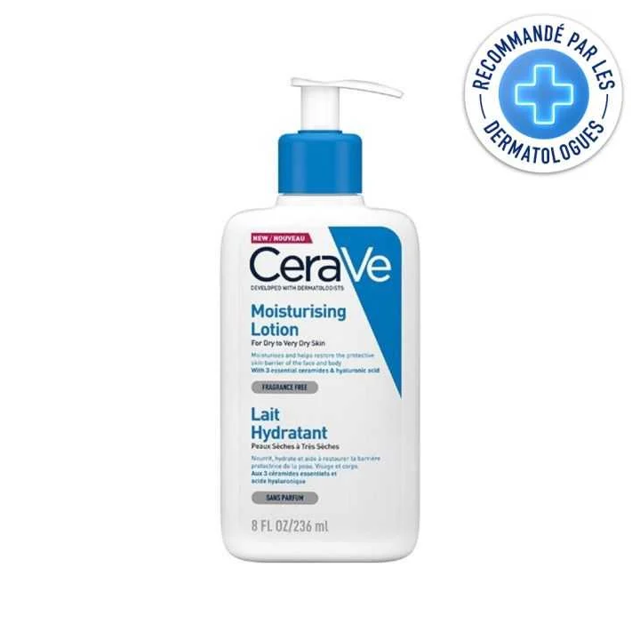 CeraVe Lait Hydratant Peaux Sèches à Très Sèches - 236ml