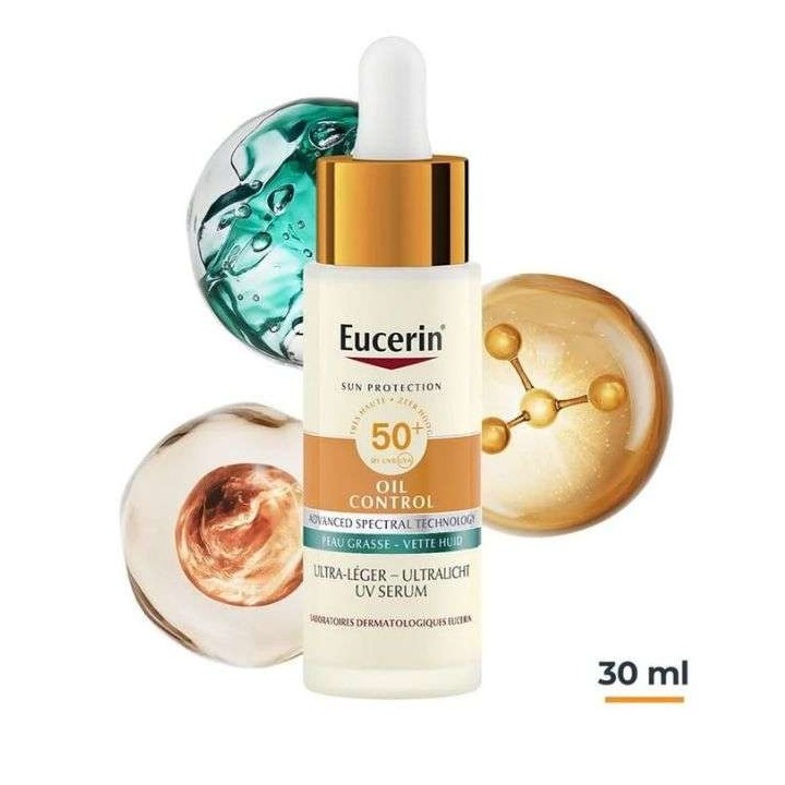 Eucerin Sun Protection Oil Control Dry Touch Ultra Light UV Serum - 30ml