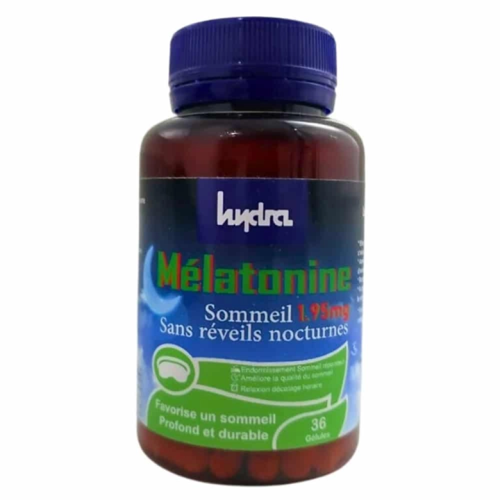 Hydra Plus Melatonine Sommeil 1.95mg - 36 Gélules