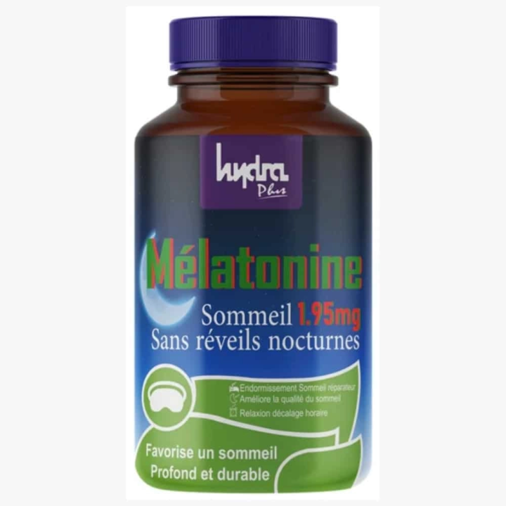 Hydra Plus Melatonine Sommeil 1.95mg - 60 Gélules