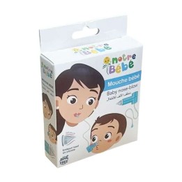 Notre Bébé Mouche-Bébé avec Embout Nasal en Silicone Souple