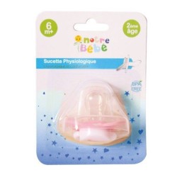 NOTRE BÉBÉ SUCETTE PHYSIOLOGIQUE 2EME AGE 6M+