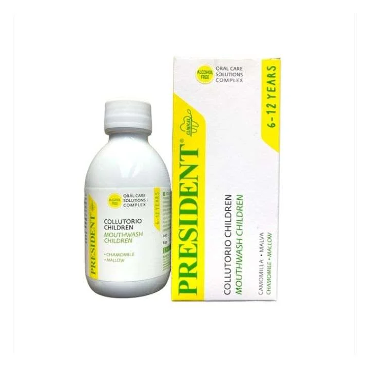 PresiDENT Bain de Bouche Enfant 6-12 ans - 200ml