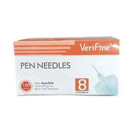 Verifine Aiguilles pour Stylo Injecteur 31G x 8mm - Boîte de 100