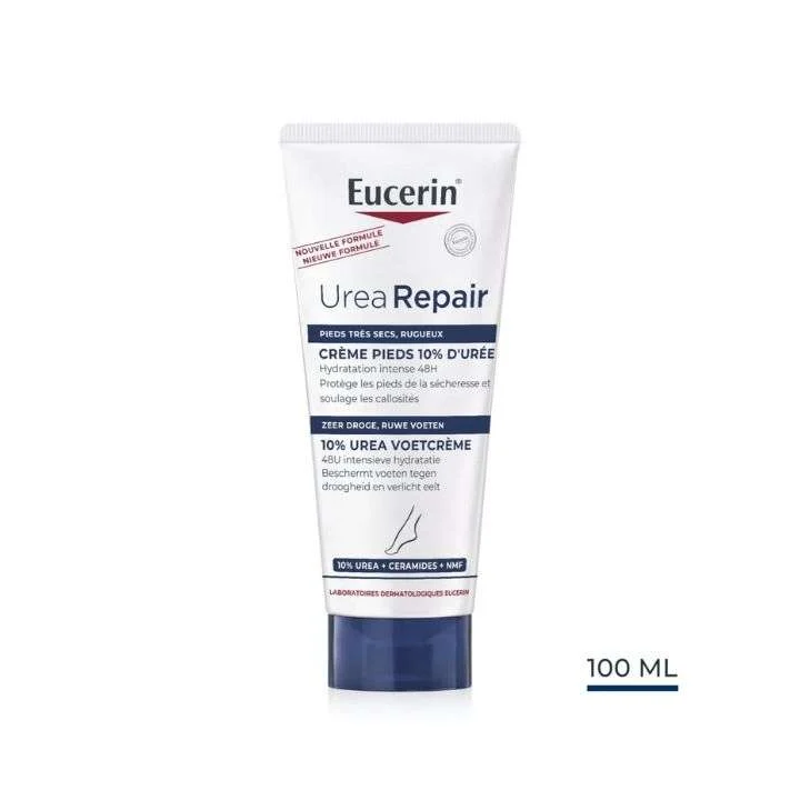 Eucerin UreaRepair PLUS Crème Pieds 10% d'Urée - 100ml