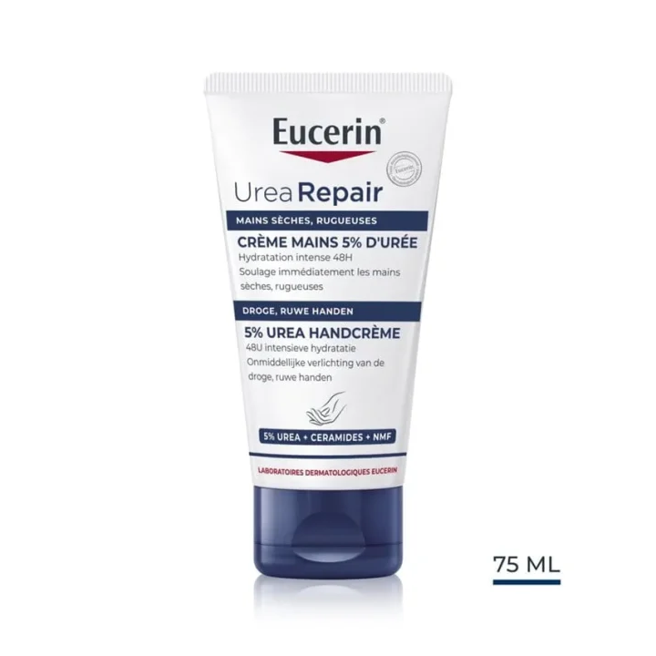 Eucerin UreaRepair PLUS Crème Mains 5% d'Urée - 75ml
