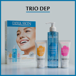 Diva Skin Pack Routine Anti-Taches Complète (Crème 50ml + Gel Nettoyant 200ml + Écran Solaire Invisible SPF50+)