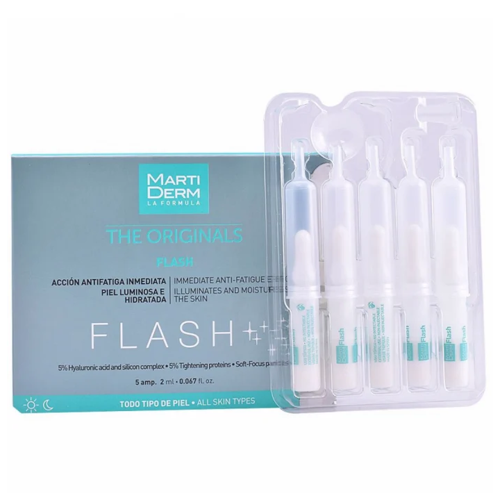 Martiderm The Originals Flash - 5 Ampoules x 2ml