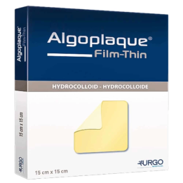 URGO Algoplaque Film Pansement Hydrocolloïde Extra-Fin 15x15cm – 1 Unité