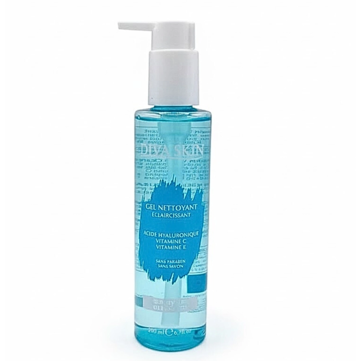 DIVA SKIN Gel Nettoyant Éclaircissant Visage - 200ml