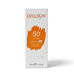 DIVA SKIN Crème Solaire SPF50+ Haute Protection - 50ml
