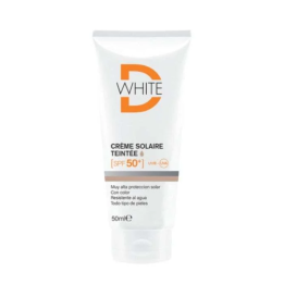 D-WHITE Crème Solaire Teintée Teinte Claire SPF50+ - 50ml
