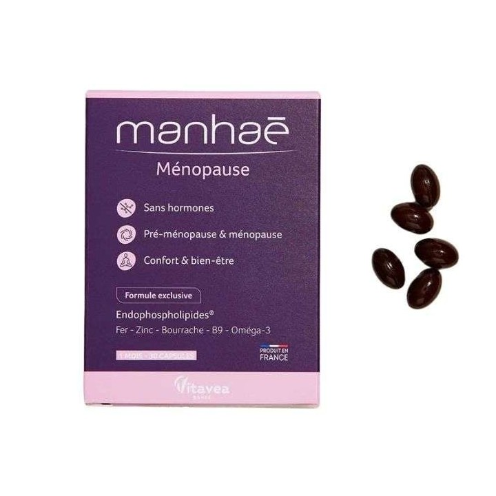 VITAVEA Manhaé Ménopause Sans Hormones - 30 Capsules